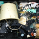 A sample of the plastic waste collected during the survey.